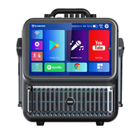 All-in-one karaokeconsole met groot 13,3-inch interactief display en krachtige audio voor zingen binnen en buiten