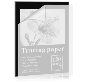 Papel y tablero de calco transparente blanco de tamaño A3 y A4 de alta calidad para dibujo de <span class=keywords><strong>copia</strong></span> - Product Image 1