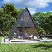 Airbnb Chine Maison préfabriquée Casa Prefabricada Cabine modulaire Toit triangulaire Tiny Homes Maison Conteneur Maisons préfabriquées