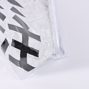 Luya Customized Pvc Canvas Tote <b>Bag</b> With <b>Transparent</b> Cover Printed Single Shoulder Shopping <b>Bag</b> For General Packaging - Product Image 2