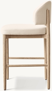 Silla de tacón alto, muebles de interior atmosféricos simples, barra de cocina, silla de comedor de pierna larga, taburete de mostrador Lisure - Product Image 2