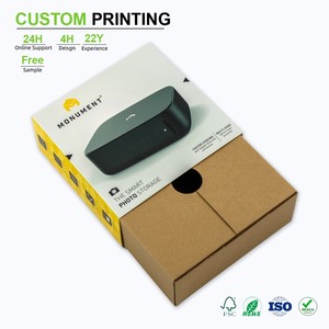 Cajas de Envío Magnéticas Rígidas Personalizadas, Material Reciclado, Portátiles, Ecológicas, Reutilizables, Diseño Cuadrado para Empaquetado de Pequeñas Empresas - Product Image 1