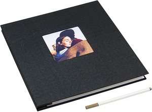 Vente en gros couverture en lin imprimé relié par <span class=keywords><strong>la</strong></span> <span class=keywords><strong>poste</strong></span> nouvel album photo auto-adhésif avec 40 <span class=keywords><strong>pages</strong></span> auto-adhésives - Product Image 5
