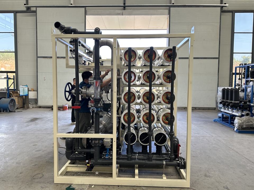 Seawater Desalination Reverse Osmosis Ro Plant Sea Water Desalination ...