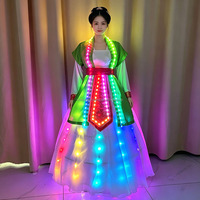 Costume de Mascotte Poupée Hanbok Coréen, Tenue Traditionnelle de Personnage, Adorable Déguisement de Poupée Humaine pour Spectacles et Événements Culturels