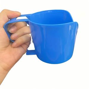 Poolside Cup Holder Blue Plastic Hook Type Beverage Storage For Swimming Pool Use - Product Image 3