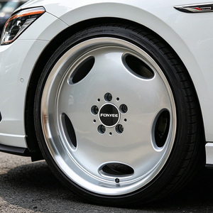 Ruedas FLowtone 18x8.5/9.5 5x112 de Cinco Radios Plateadas con Borde Profundo, Llantas de Aleación Fundida para Mercedes, VW, Skoda, Tesla, Hyundai, BYD - Product Image 5