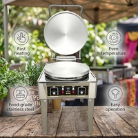 Machine à crêpes commerciale DBD-D53 en acier inoxydable 304, cuiseur vertical pour crêpes aux oignons verts et crêpes
