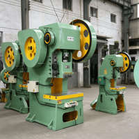 Presse à poinçonner mécanique de 125 tonnes avec roulement et moteur, machine multifonctionnelle pour le poinçonnage de tôles métalliques