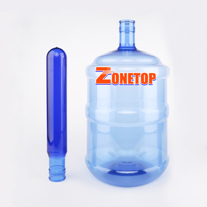 Machine de soufflage semi-automatique de pot d'eau minérale de bouteille d'ANIMAL FAMILIER de 20 <span class=keywords><strong>litres</strong></span> pour faire le baril en plastique de 5 gallons - Product Image 5