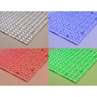 Parfait nouveau venu haute qualité Flexible RGBW 4 en 1 216leds Dc24v Smd 5050 rétro-éclairage feuille de carte Flexible