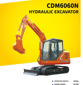 Nuovo Modello 2026 CDM6060N Mini Escavatore 6000kg - Product Image 4