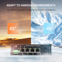 Switch Manajemen Web Cerdas dengan 4 Port LAN 10/100/1000M, 2 Port Fiber 1G, Bandwidth Backplane 12Gbps, Alamat MAC 4K