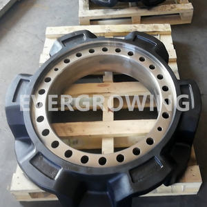 Sproket untuk <span class=keywords><strong>KOBELCO</strong></span> CKE700 <span class=keywords><strong>BM700</strong></span> suku cadang mesin konstruksi Undercarriage derek perayap 70 Ton - Product Image 3