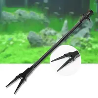 50/70cm acuario plástico Palants Clips de vidrio pinzas de agua extraíbles para pecera