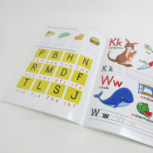 Libro Educativo Profesional para Niños, Libro de Aprendizaje Preescolar de Escritura con Tinta Borrable - Product Image 4