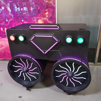 Support de table pour équipement DJ LED rechargeable personnalisable, stand de bar mobile, structure de scène avec effets lumineux pour les clubs