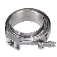 OEM Zorro/Sellena ZL-V-Band Turbo-Auspuffrohr V-Band-Klemme 2 Zoll 2,25 Zoll 2,5 Zoll 3 Zoll 51 63 76mm Männlicher Weiblicher Flansch-Kit