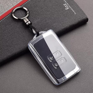Pour Koleos Kadjar Captur Megane Talisman Espace Clio II <span class=keywords><strong>Zoe</strong></span> Scenic 4 pour Sandero 2007-2016 <span class=keywords><strong>Housse</strong></span> de clé de voiture en TPU par Kunasi - Product Image 6