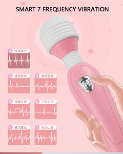 Bán Buôn Giá Rẻ Nhất G Tại Chỗ Vibrator Wand Cổ Tích Mini Pin Loại Mạnh Mẽ Lớn Magic Wand Vibrator AV Mạnh Mẽ Wand - Product Image 6