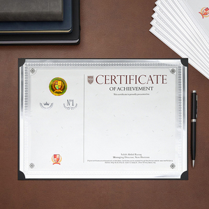 Antimounterfeit giấy dập nóng <span class=keywords><strong>Holographic</strong></span> watermarked giấy an ninh <span class=keywords><strong>A4</strong></span> giấy chứng nhận giấy - Product Image 2