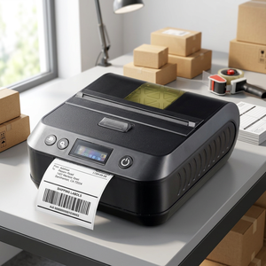 เครื่องพิมพ์ใบเสร็จแบบพกพาไร้สาย Cashino PTP-III ขนาด 80 มม. สำหรับเครื่อง POS มือถือและร้านค้าปลีก - Product Image 2