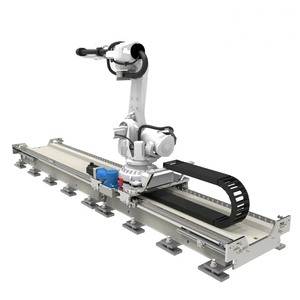 Système de rail linéaire pour robot industriel |   PLC |   Compatible KUKA/Fanuc |   Très résistant |   Charge utile de 200 kg |   100-1500 mm/s - Product Image 4