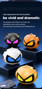 JF102 Little Devil Mini Altavoz Bluetooth, Lindo Altavoz Inalámbrico Portátil con Efecto de Luz LED RGB Cambiante, Sonido Estéreo 3D - Product Image 5