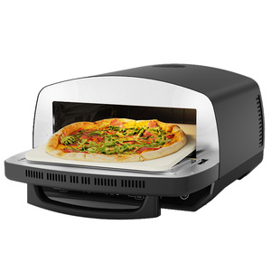 Four à <span class=keywords><strong>pizza</strong></span> électrique 13 pouces de haute qualité numérique pour usage domestique Four à <span class=keywords><strong>pizza</strong></span> en céramique à haute température pour l'intérieur - Product Image 1