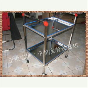 Carrito para instrumentos / Material de acero inoxidable, carrito de mano, carrito para instrumentos, carrito de catering, uso en laboratorio, instrumentos didácticos - Product Image 5