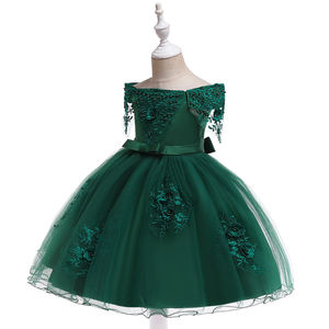 MQATZ <span class=keywords><strong>Robe</strong></span> à fleurs brodées de style européen <span class=keywords><strong>Robe</strong></span> de fête et de mariage formelle pour enfants <span class=keywords><strong>Robe</strong></span> de bal princesse pour enfants - Product Image 6
