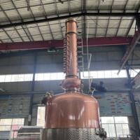 Alambics à alcool en cuivre de haute pureté fabriqués à la main par ZJ en Chine