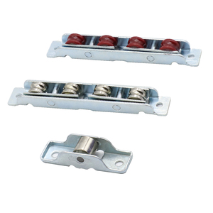 Ruote in nylon per porte scorrevoli in PVC, rodini semplici senza binario per finestre in UPVC - Product Image 2