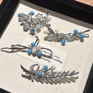 Broches de mode rétro mignonnes et sexy de style palais, accessoires tendance pour vestes coupe-vent et pulls, avec fleurs de poitrine - Product Image 5