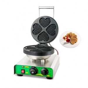 <span class=keywords><strong>Gaufrier</strong></span> <span class=keywords><strong>professionnel</strong></span> <span class=keywords><strong>en</strong></span> forme de coeur à plaque unique Machine à gaufres commerciale <span class=keywords><strong>Gaufrier</strong></span> aux oeufs pour le petit déjeuner - Product Image 5