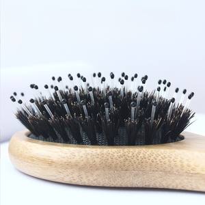 Custom Logo Personalized <strong>Hair</strong> Brush Cute <strong>Comb</strong> Bamboo <strong>Hair</strong> Brush Small for <strong>Kids</strong> - Product Image 3