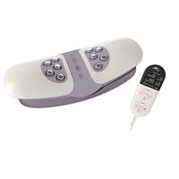 Masseur lombaire électrique avec traction par airbag, EMS, TENS, chaleur et vibrations, appareil de massage pour le bas du dos à domicile