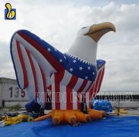 Ballon de pygargue à tête blanche gonflable géant à bon prix pour le jour de l'indépendance/fête nationale