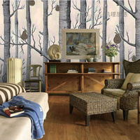Papier peint PVC décoratif effet givré, motif peinture à l'huile impressionniste, pour la maison et les magasins de vêtements