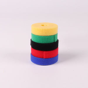 Attaches de câble en nylon écologiques double face, imperméables, à boucle et crochet, pour le rangement à domicile, au bureau, en classe - Product Image 5