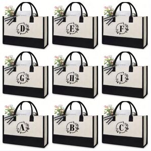 Cross-border Spot-stocked Blank <b>Canvas</b> Tote <b>Bags</b> <b>Large</b> Capacity Tote <b>Bags</b> with logo Printing Personalized Custom Shopping <b>Bags</b> - Product Image 6
