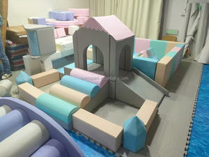 Équipement de jeu souple pour intérieur et extérieur familial, piscine à balles, grimpeur, fête, blocs de mousse souples sécurisés pour les tout-petits, aire de jeu - Product Image 5