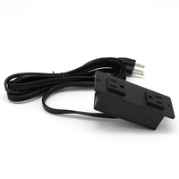 Multiprise de protection 10A 240V TR à double prise encastrée intégrée pour table de conférence