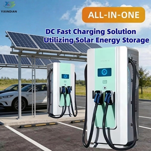 Supercargadores de Energía Solar de 40kW, 60kW, 80kW, 120kW y 160kW, Rápidos, con OCPP, APP y CSMS, de Montaje en Suelo, de Fabricantes - Product Image 6
