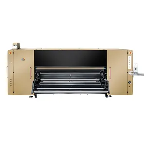 3 ALPS 2.2m Imprimante à sublimation TX2215A avec 15 presses thermiques à tête d'impression I3200