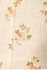 Robe d'été en lin à imprimé floral avec doublure en coton, col <span class=keywords><strong>carré</strong></span> et bretelles, robe <span class=keywords><strong>mi</strong></span>-longue pour femmes - Product Image 6