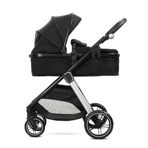 Système de voyage de luxe pour bébé adapté de la <span class=keywords><strong>naissance</strong></span> à 3 ans poussette pour enfants avec tube de cadre en alliage d'aluminium - Product Image 3