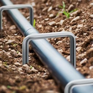 Сверхпрочные Современные садовые колья, прочные U-образные стальные колышки для ландшафтных скоб - Product Image 2