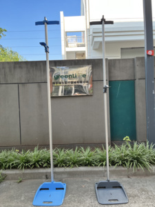 2025 HM-P10 xách tay 210cm chiều cao cá nhân đo <span class=keywords><strong>stadiometer</strong></span> có thể gập lại chiều cao Meter đo lường quy mô - Product Image 4