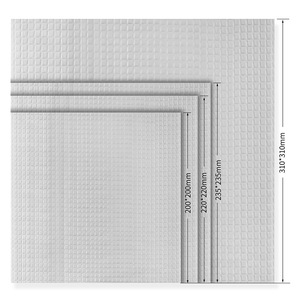 Algodón aislante para la plataforma térmica de la impresora 3D Kingroon, 7 mm de grosor, con adhesivo para ahorrar energía - Product Image 2
